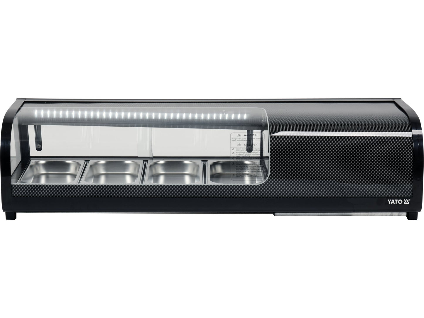 VITRINĂ FIRGORIFICĂ 4X1/3GN, 117,7X42X26,5CM