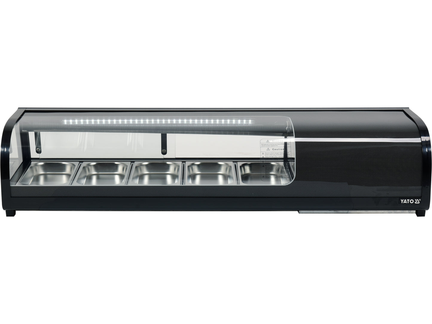 VITRINĂ FIRGORIFICĂ 5X1/3 GN, 135X42X26,5CM