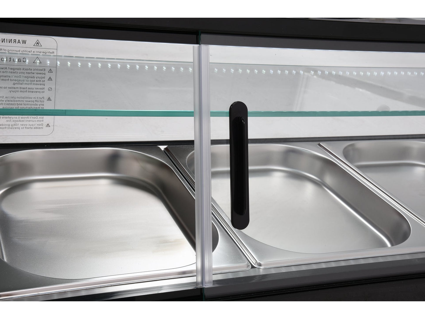 VITRINĂ FIRGORIFICĂ 5X1/2GN, 175X39X37CM