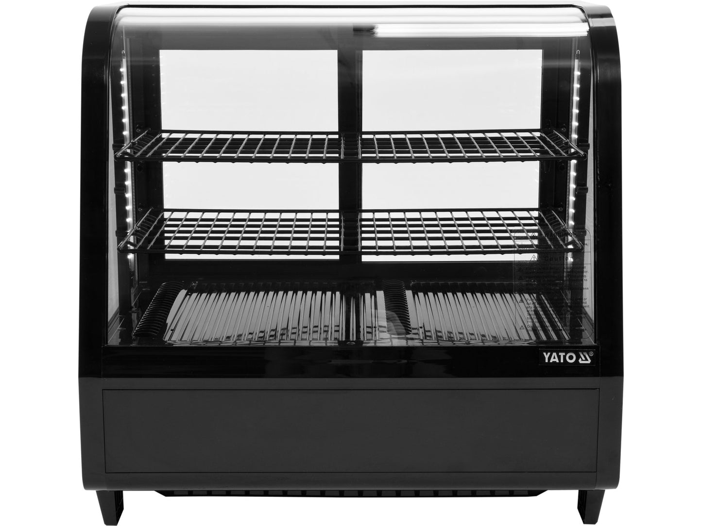 VITRINĂ FIRGORIFICĂ DE PREZENTARE, 100L 68X45X67CM - NEGRU