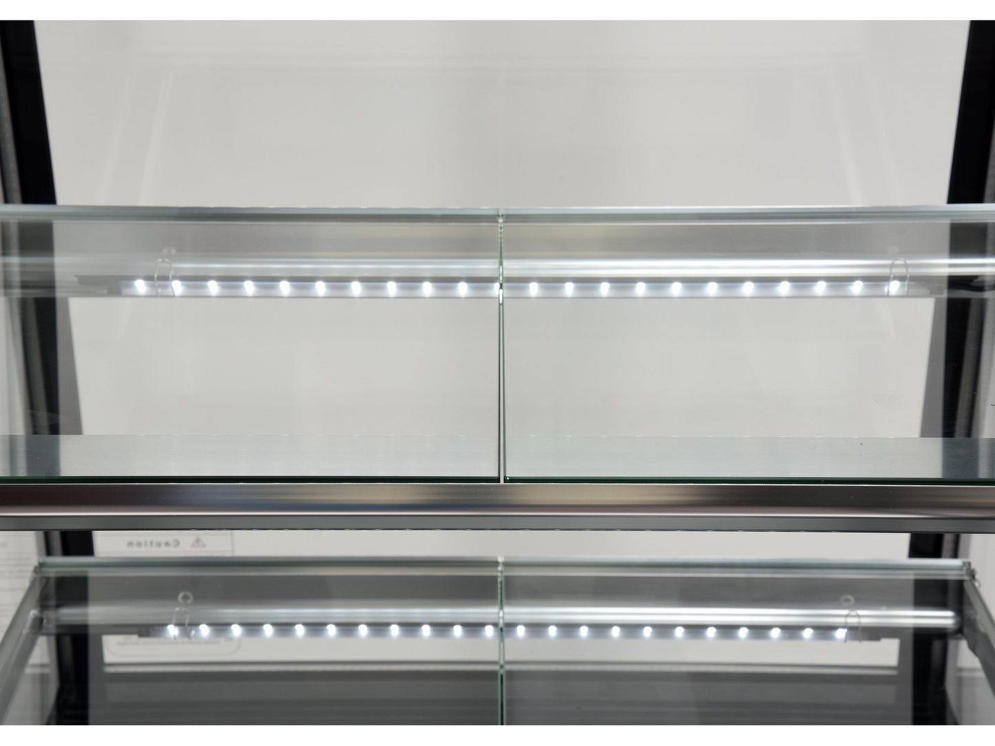 VITRINĂ FIRGORIFICĂ CU REFRIGERARE 350L - NEGRU