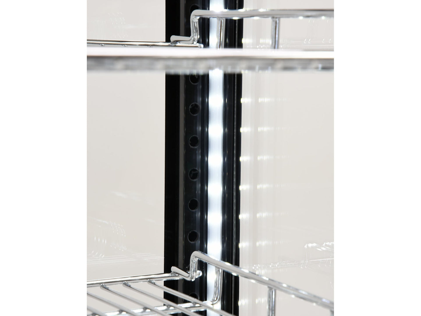 VITRINĂ FIRGORIFICĂ PRĂJITURI, 78L, 43X39X98CM - NEGRU
