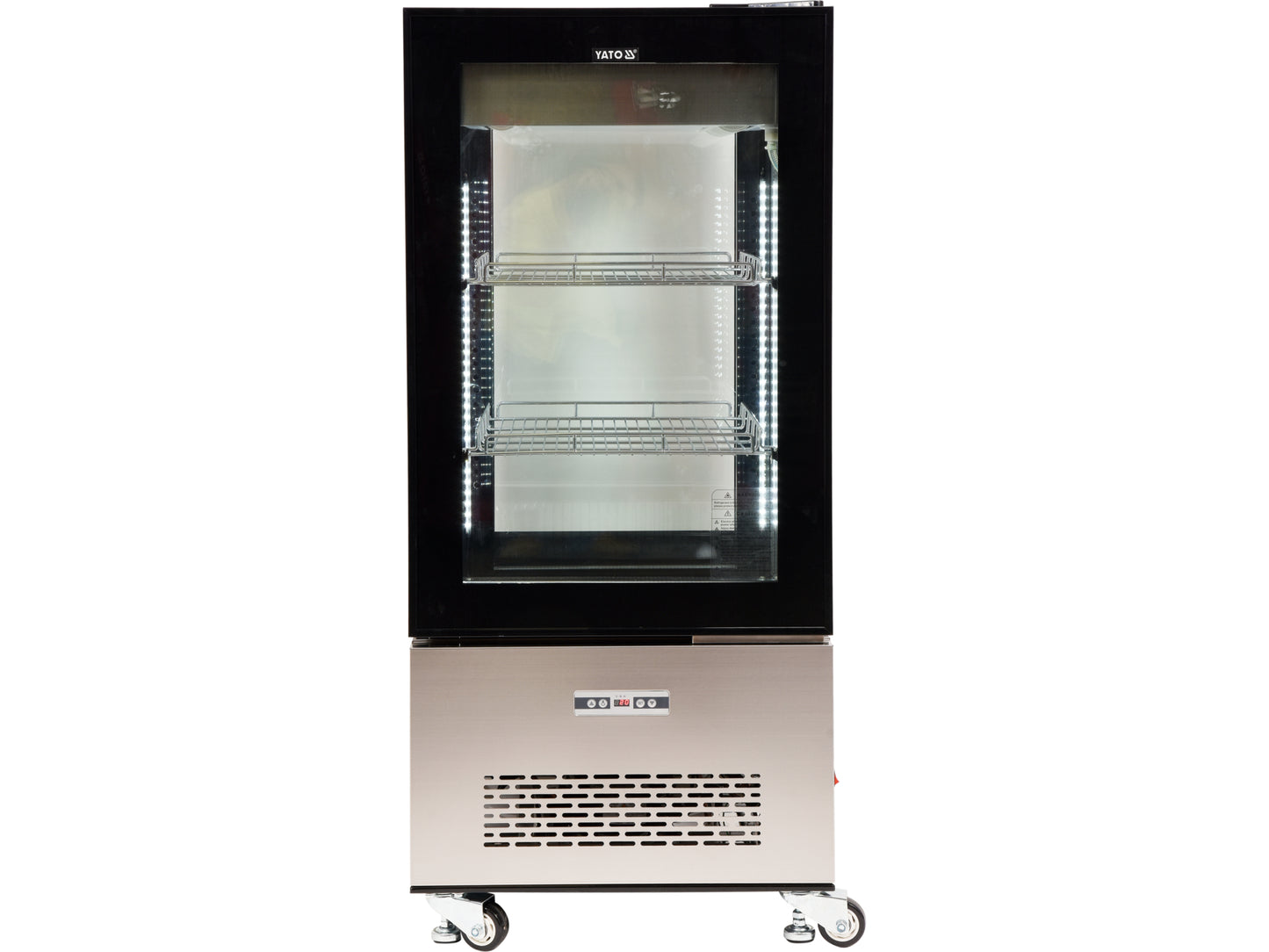 VITRINĂ FIRGORIFICĂ PRĂJITURI, 270L, 65X65X150CM