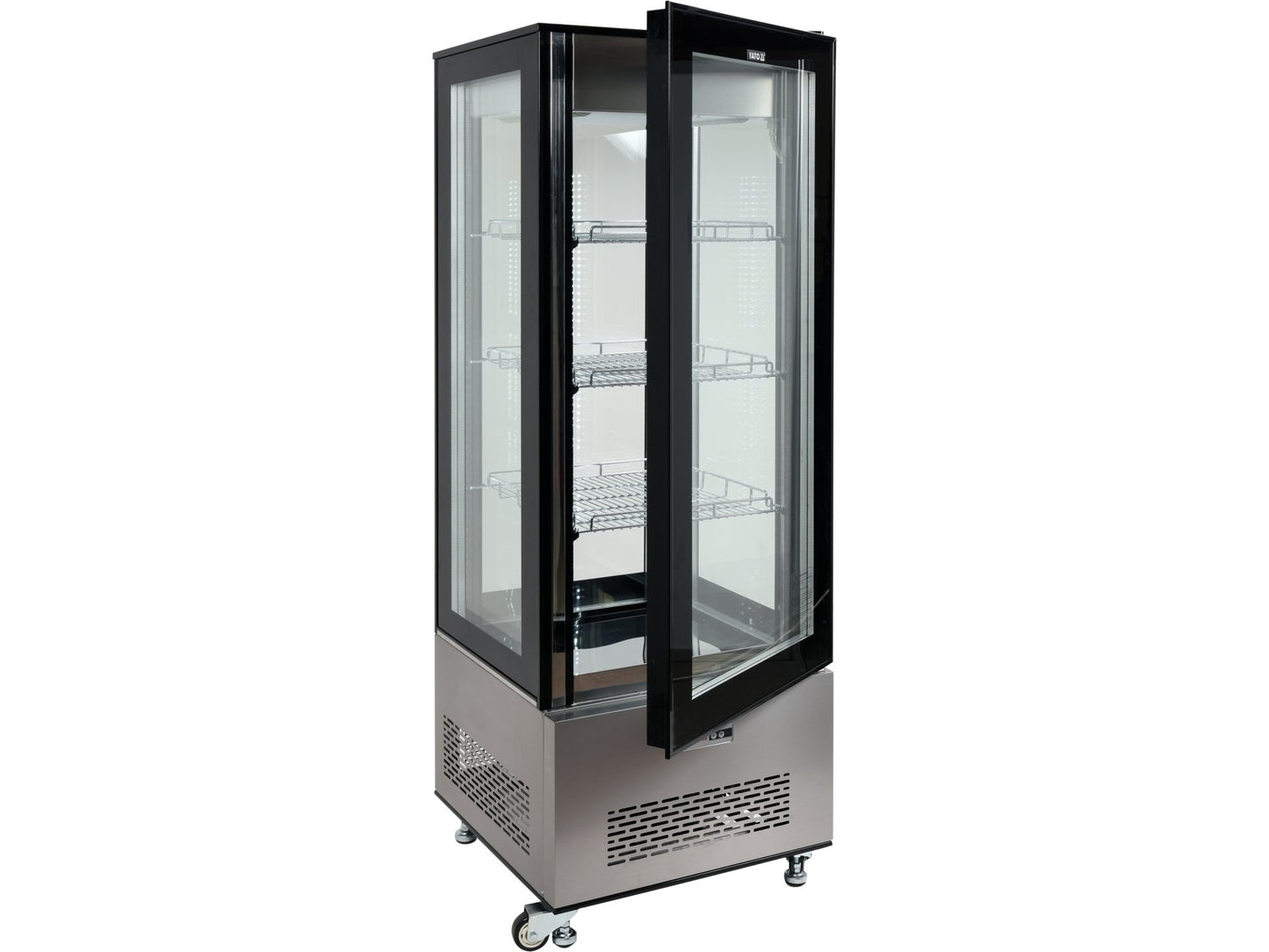 VITRINĂ FIRGORIFICĂ PRĂJITURI, 400L, 65X65X190CM