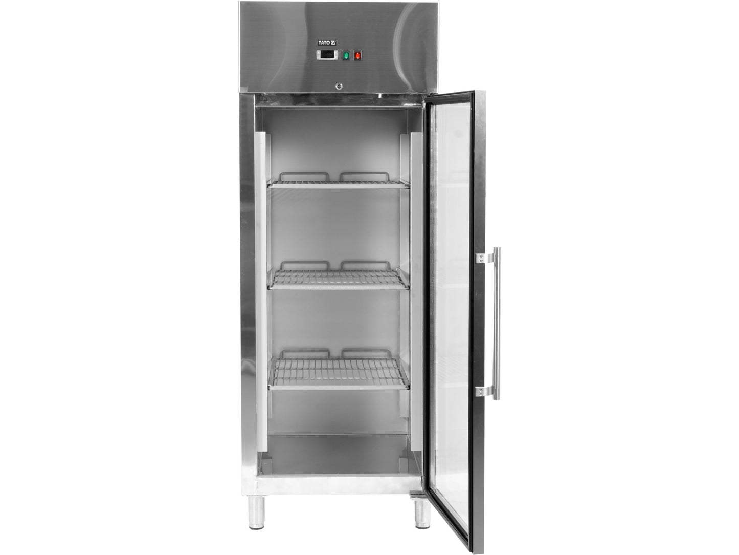 DULAP DE RĂCIRE GN2/1 CU UȘA DE STICLĂ, 650L