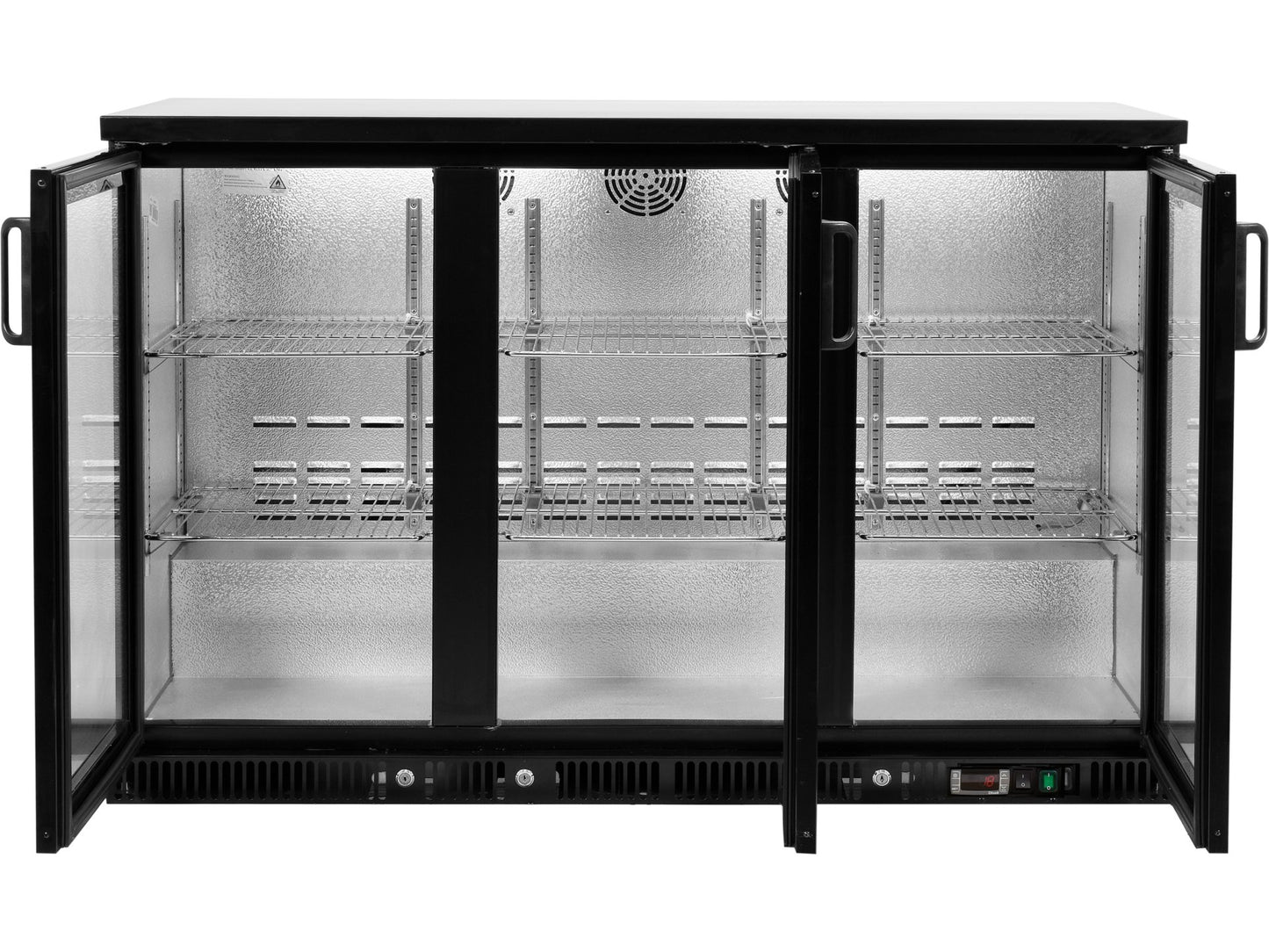 DULAP FRIGORIFIC PENTRU STICLE, 3 USI, 1350X515X905MM, 341L