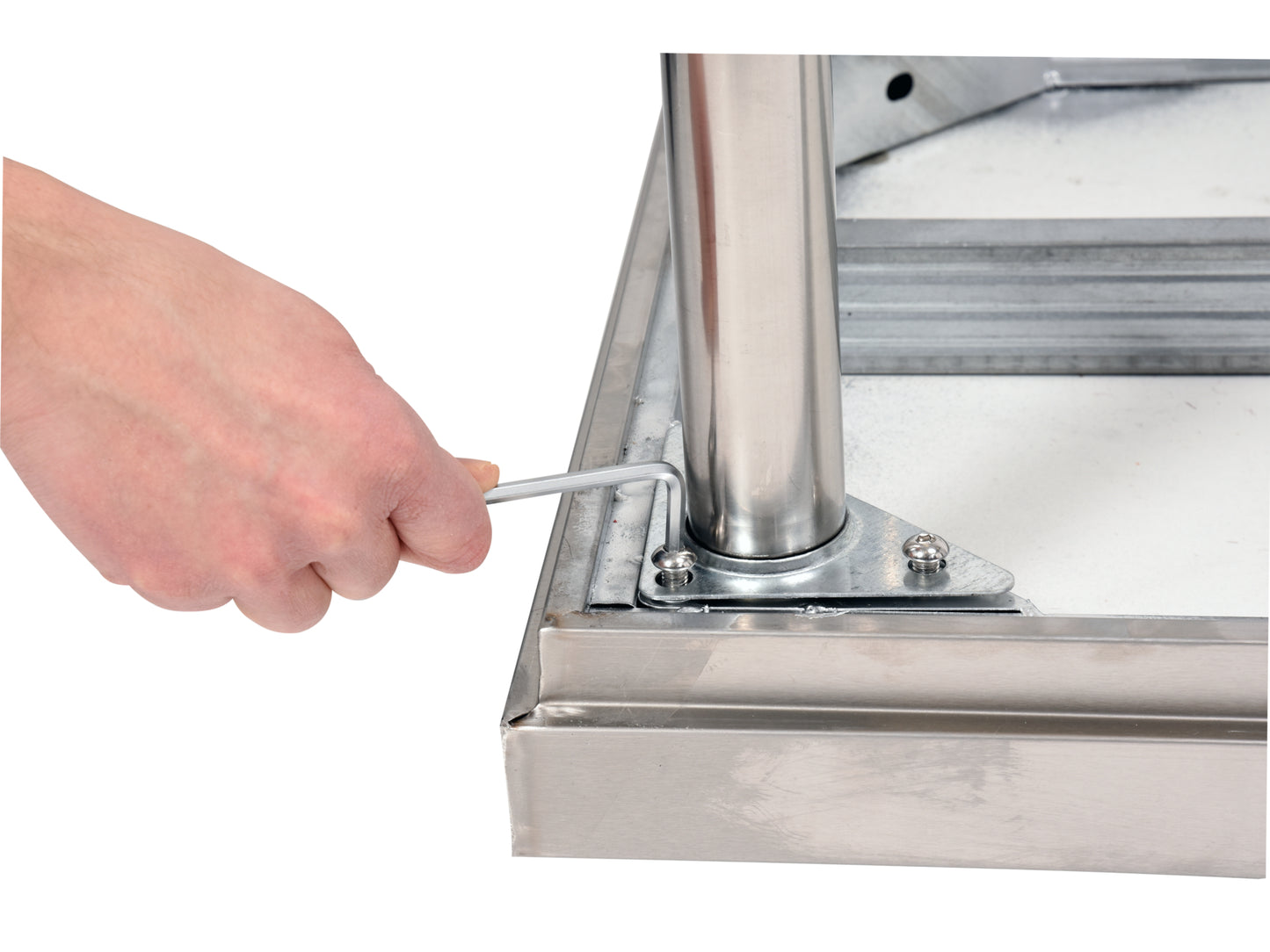 MASĂ DE LUCRU 1600×700×H850MM CU SPAȚIU DE DEPOZITARE