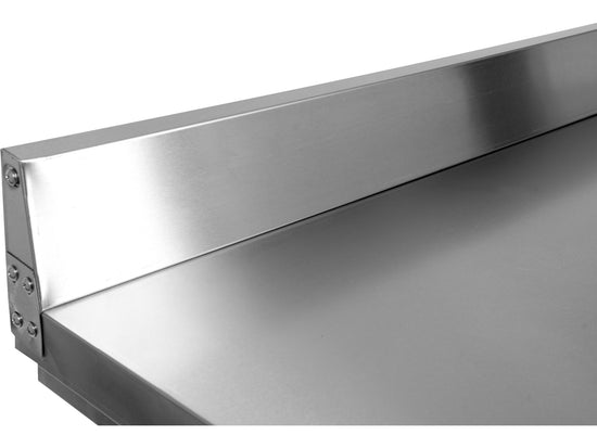 MASĂ DE LUCRU 1400X600XH850+100MM CU SPAȚIU DE DEPOZITARE ȘI TĂBLIE