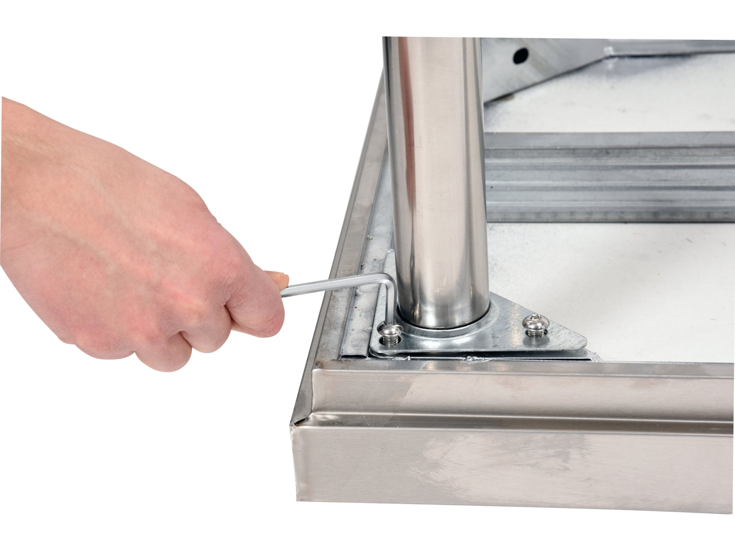 MASĂ DE LUCRU 1600X600XH850+100MM CU SPAȚIU DE DEPOZITARE ȘI TĂBLIE