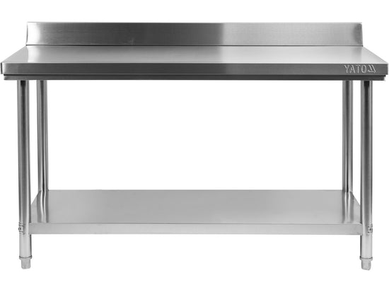 MASĂ DE LUCRU 1400X600XH850+100MM CU SPAȚIU DE DEPOZITARE ȘI TĂBLIE