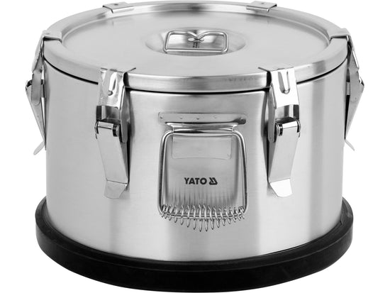 TERMOS INOX PENTRU TRANSPORT, 10L, 300X170MM