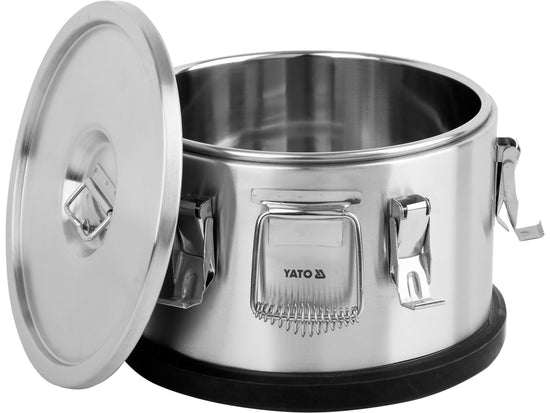 TERMOS INOX PENTRU TRANSPORT, 10L, 300X170MM