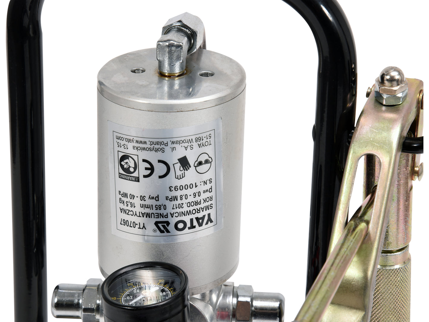 POMPĂ PNEUMATICĂ PENTRU GRESAT, 12L, 4M