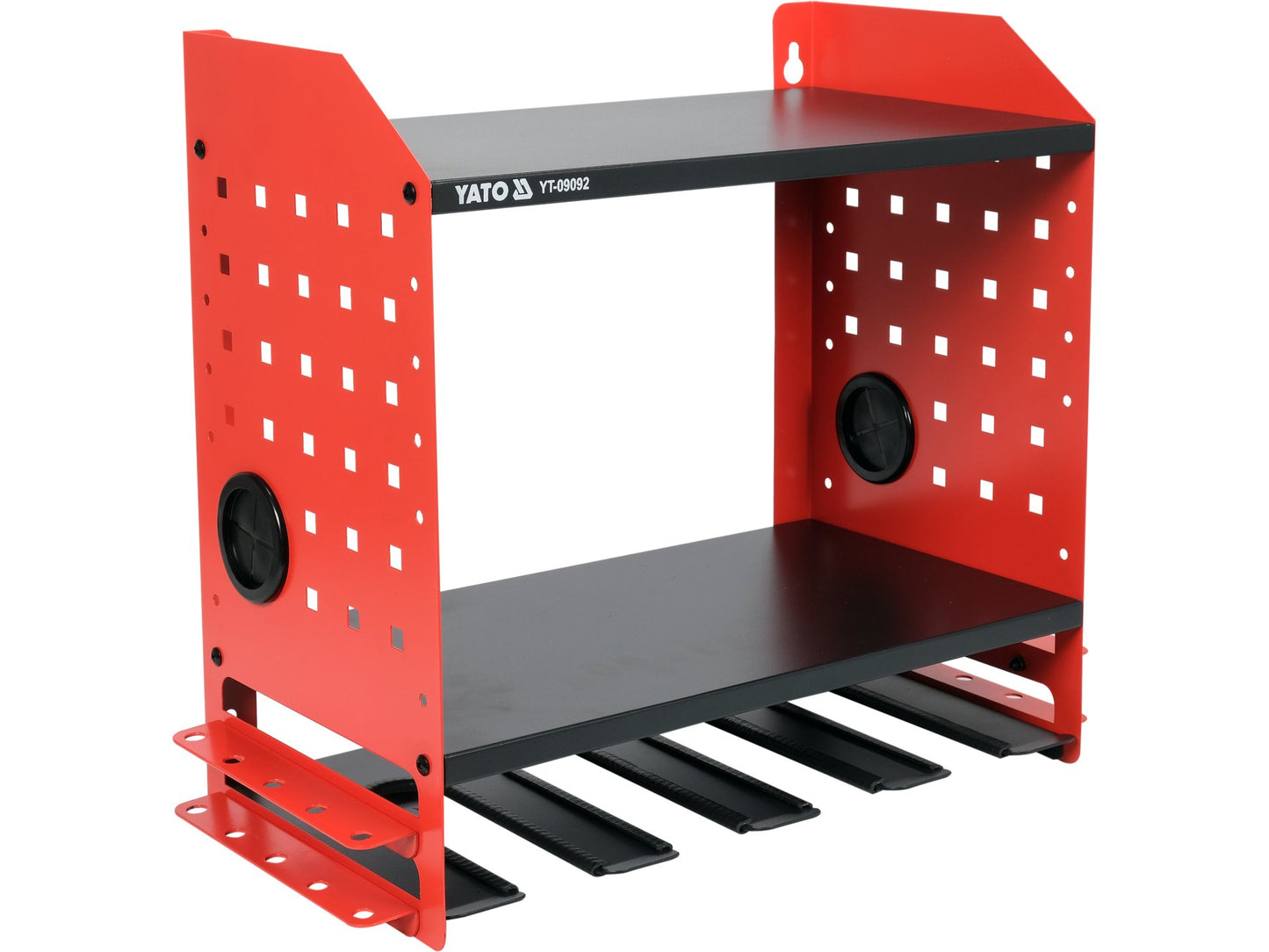 RAFT ORGANIZATOR SCULE ELECTRICE, 2 POLIȚE ȘI 4 FANTE