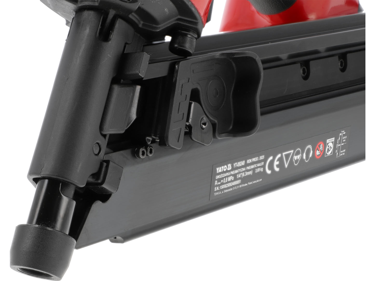 PISTOL PNEUMATIC PENTRU CUIE 50-100MM