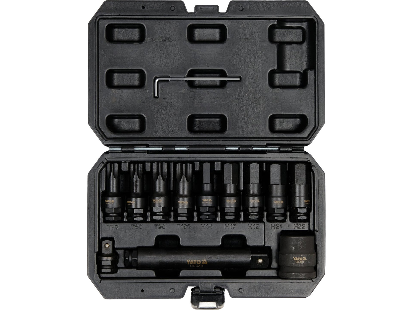 SET BIȚI DE IMPACT, HEXAGONAL ȘI TORX, 3/4''