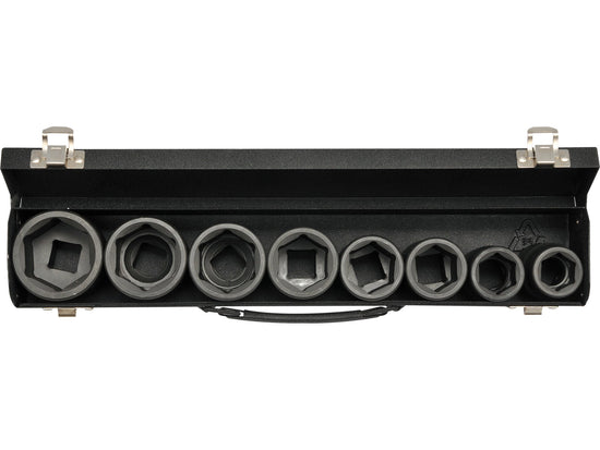 SET CHEI TUBULARE DE IMPACT HEXAGONALE, 8 BUC