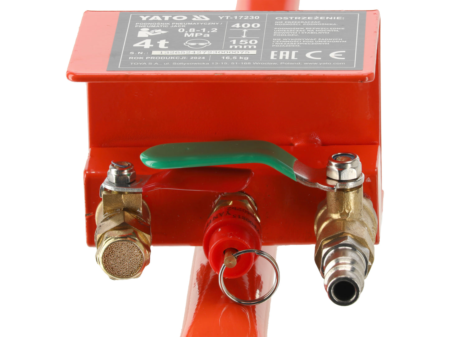 CRIC PNEUMATIC, PERNĂ DE AER, 4T