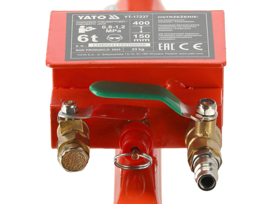 CRIC PNEUMATIC, PERNĂ DE AER, 6T