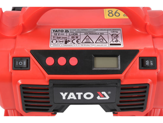 COMPRESOR 18V 11 BAR 21 L/MIN, FĂRĂ ACUMULATOR