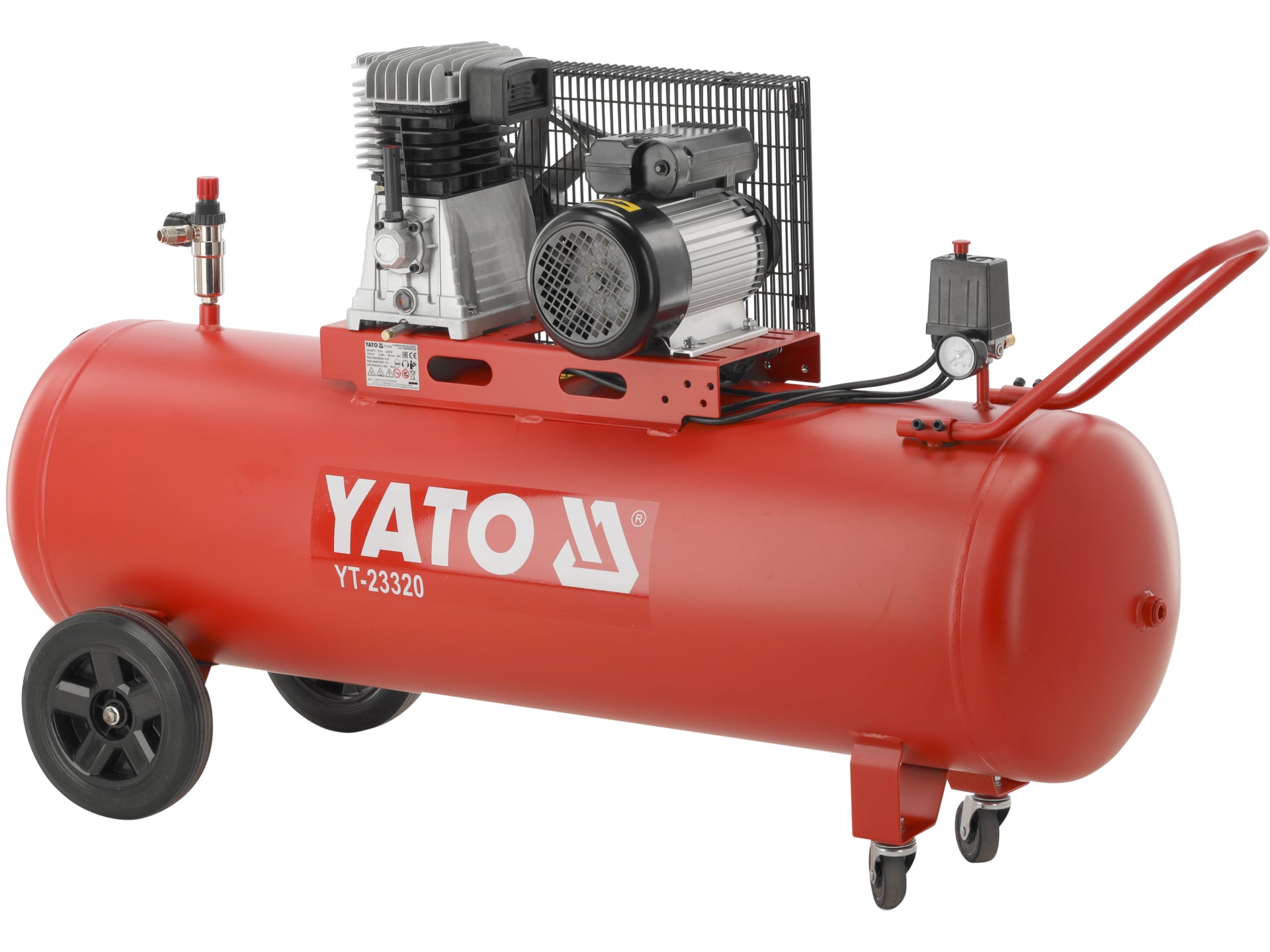 COMPRESOR AER 200L, 10 BAR, 2200W– ZEP.RO - Ți-e la îndemână!