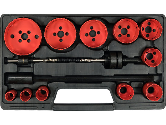 SET UNIVERSAL CAROTE 15 BUC, 19-76MM
