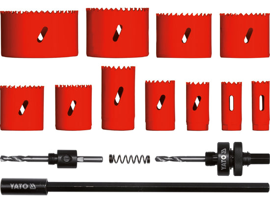 SET UNIVERSAL CAROTE 15 BUC, 19-76MM