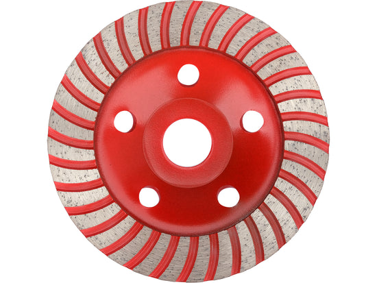 DISC CUPĂ DIAMANTAT PENTRU ȘLEFUIT 125X22MM