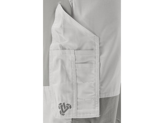 PANTALON DE LUCRU STRETCH. ALB S
