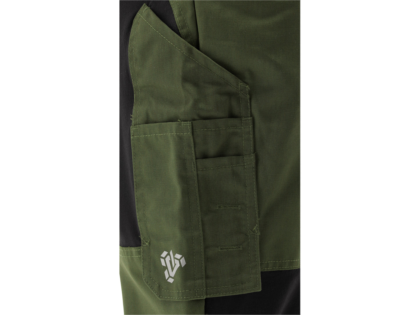 PANTALON DE LUCRU STRETCH. VERDE 3XL