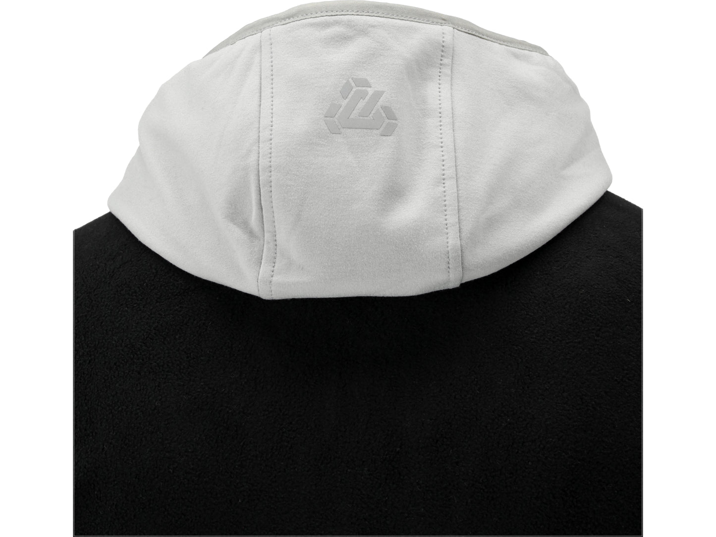 JACHETA FLEECE CU GLUGA SARNA NEAGRU XL