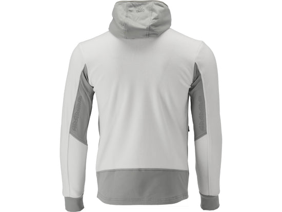 JACHETA FLEECE CU GLUGA SARNA ALBA 2XL