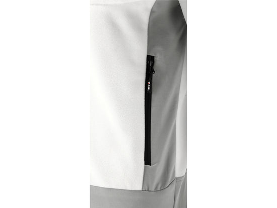 JACHETA FLEECE CU GLUGA SARNA ALBA 2XL