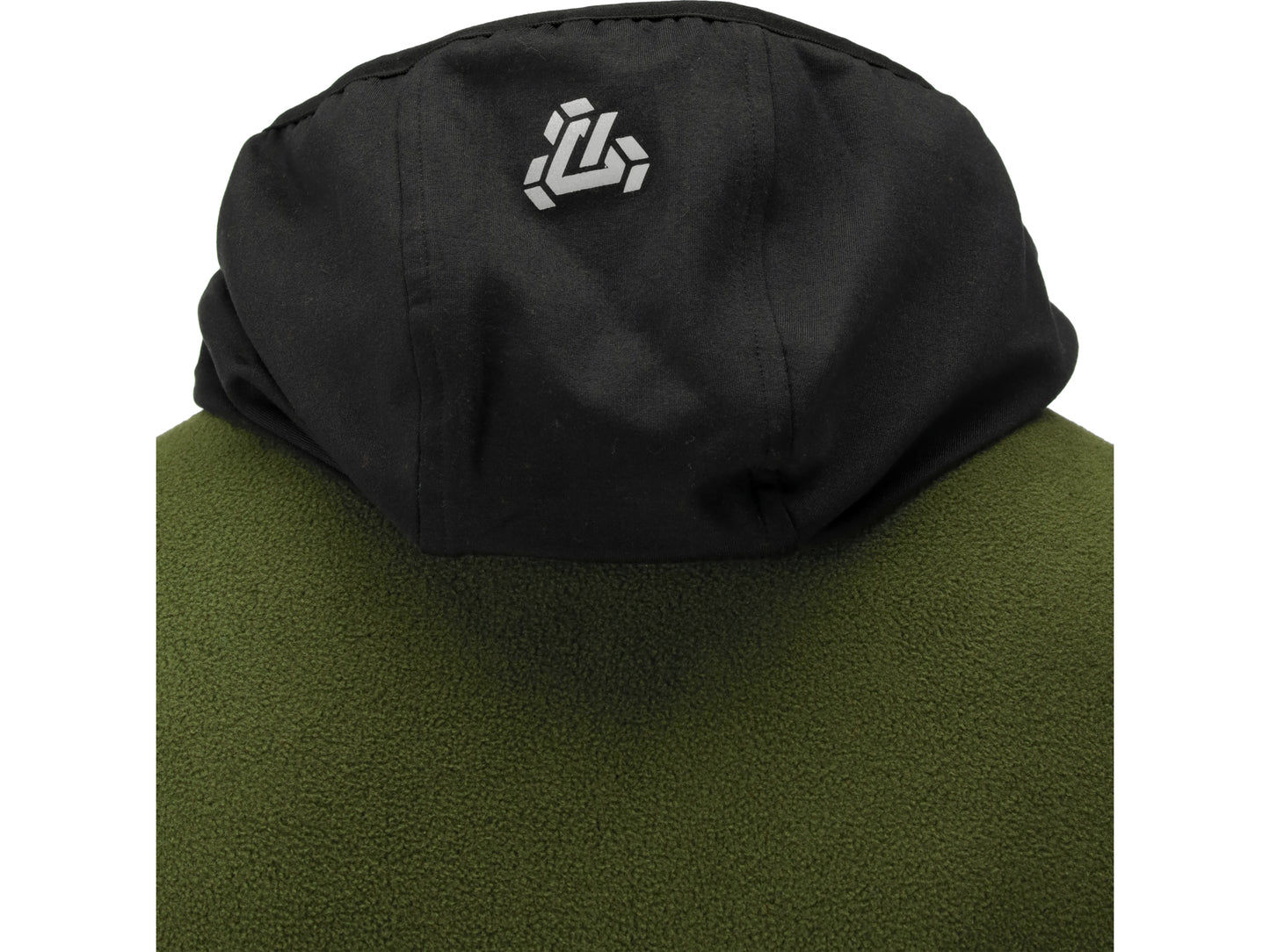 JACHETA FLEECE CU GLUGA SARNA VERDE S
