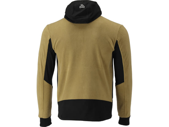 JACHETA FLEECE CU GLUGA SARNA KAKI 2XL
