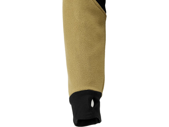 JACHETA FLEECE CU GLUGA SARNA KAKI 2XL