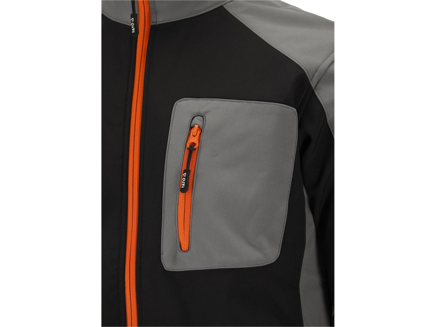 JACHETĂ SOFTSHELL, NEGRU/GRI, S