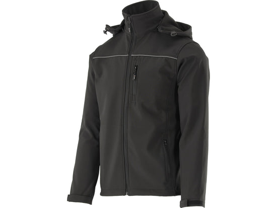 JACHETĂ CU GLUGĂ, SOFTSHELL, XXL
