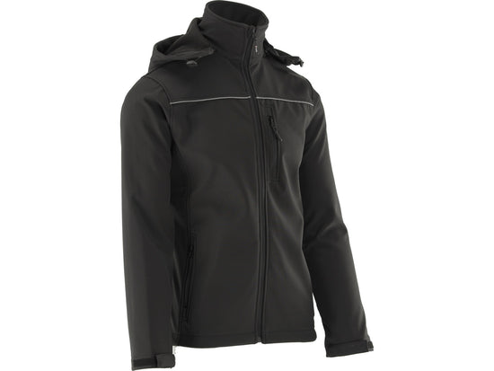 JACHETĂ CU GLUGĂ, SOFTSHELL, XXL