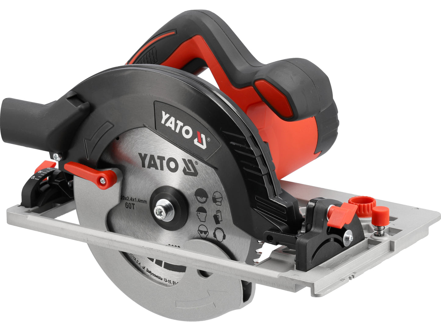 FIERĂSTRĂU CIRCULAR DE MÂNĂ 190MM 1600W