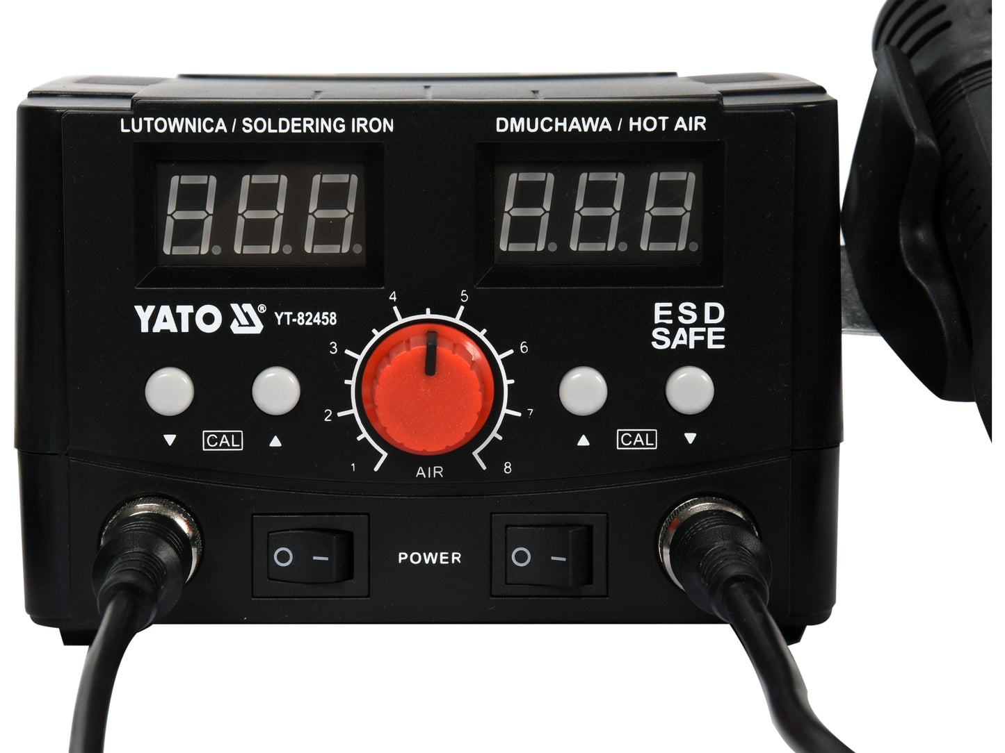 STAȚIE DE LIPIT 2 ÎN 1, APARAT LIPIT 75W + PISTOL AER CALD 750W