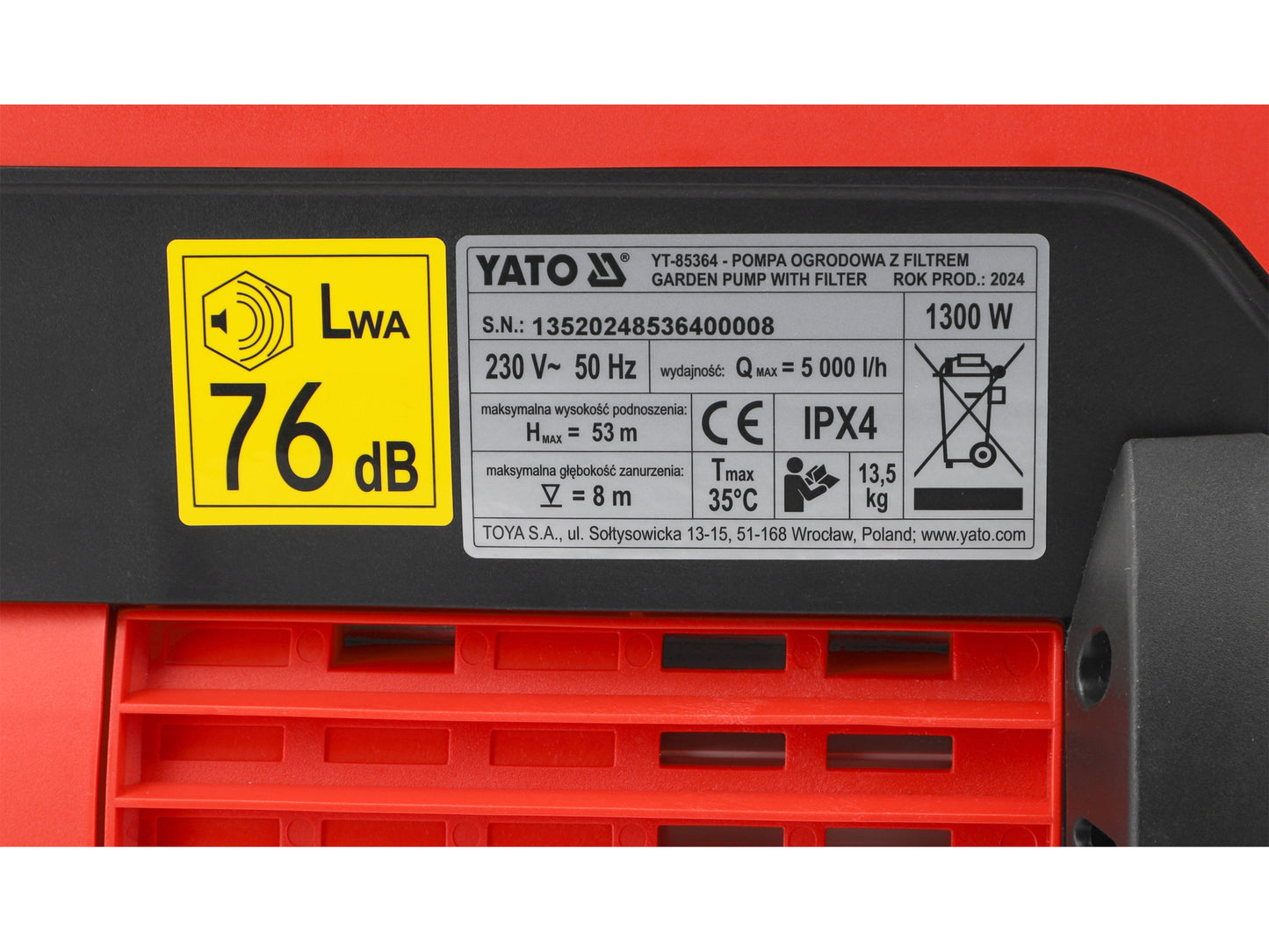 POMPĂ DE GRĂDINĂ CU FILTRU 1300W