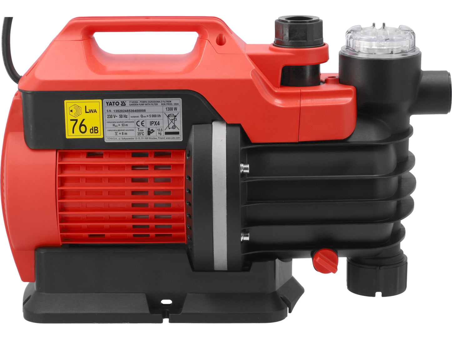 POMPĂ DE GRĂDINĂ CU FILTRU 1300W