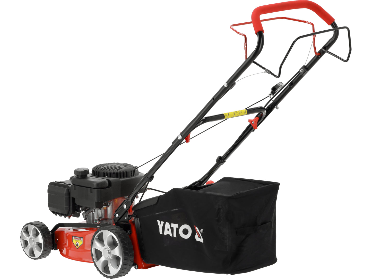 MAȘINĂ DE TUNS IARBA, PE BENZINĂ, CU AUTOPROPULSIE, 41CM