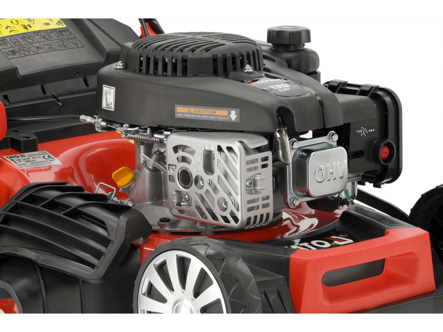 MAȘINĂ DE TUNS IARBA, PE BENZINĂ, CU AUTOPROPULSIE, 46CM