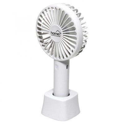 Ventilator de mana, cu dinam, 9 cm, alb, HF 9/WH