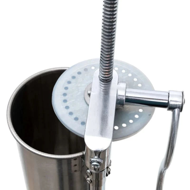 Masina de facut si umplut carnati inox Vannesa, 3 kg, cu 5 palnii incluse