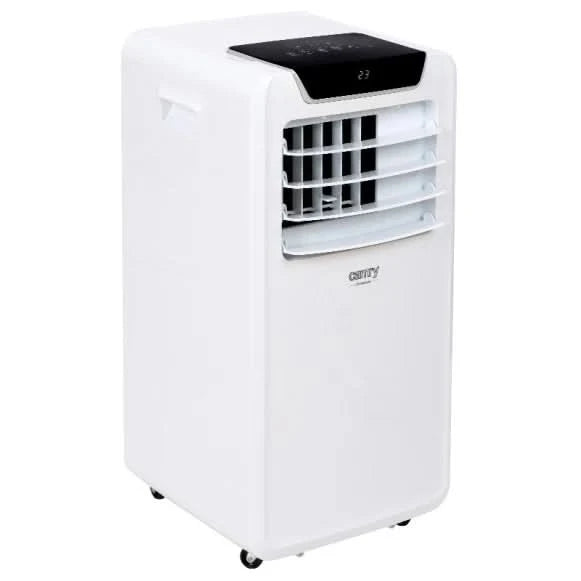 Aparat de aer conditionat portabil CAMRY, 9000 BTU, 950W, 25 m², cu telecomanda, cronometru si roti