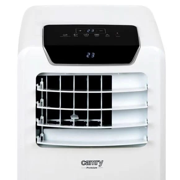 Aparat de aer conditionat portabil CAMRY, 9000 BTU, 950W, 25 m², cu telecomanda, cronometru si roti