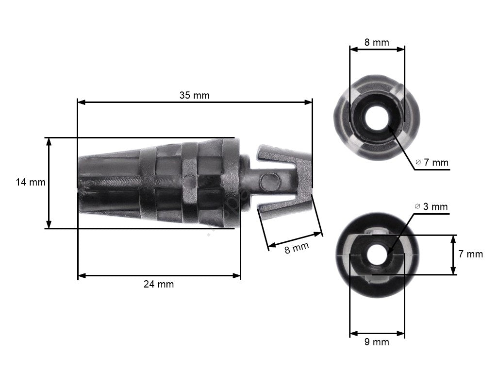 Adaptor pentru cabluri de acceleratie